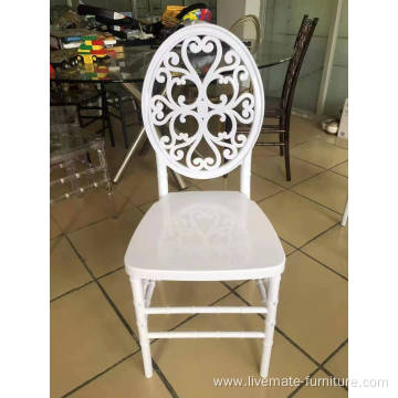 bulk plastic dinning resin chair tiffany white